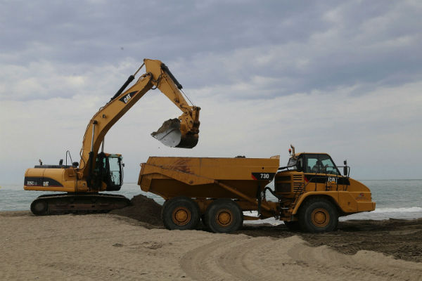 Costas concluye sus trabajos de regeneración de playas