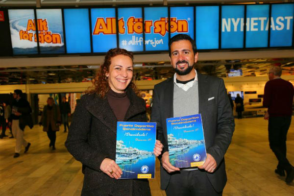 El Puerto Deportivo participó en el Salón Náutico Internacional de Estocolmo