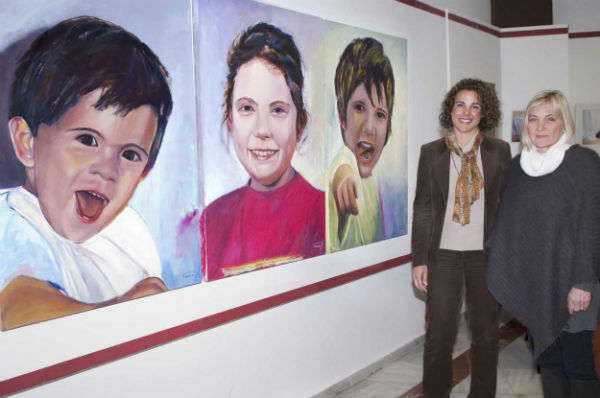 la Casa de la Cultura acoge la exposición de pintura de Kristine Pedersen