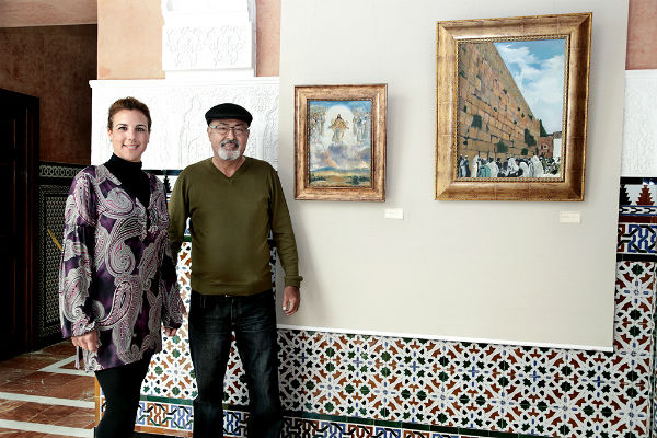 El Castillo El Bil-Bil acoge la exposición de pinturas de Boz Vakhshori