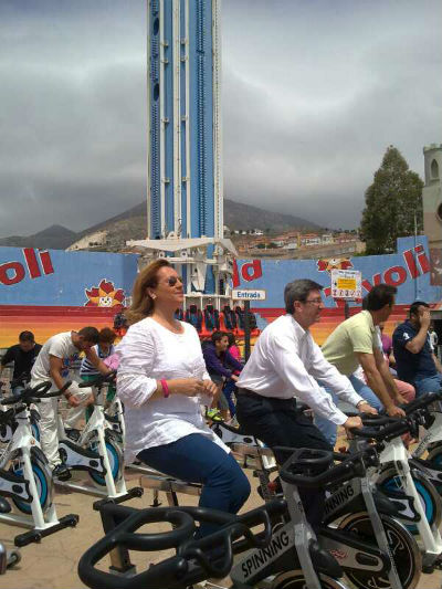 El Parque Tívoli World estrena con éxito la I Feria de la Bicicleta