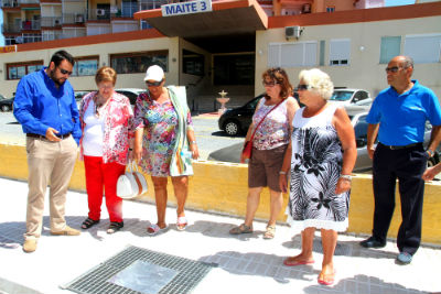 Servicio Operativos ahorra a las arcas municipales unos 30.000 euros en la creación del nuevo acerado en la calle Manuel Mena Palma