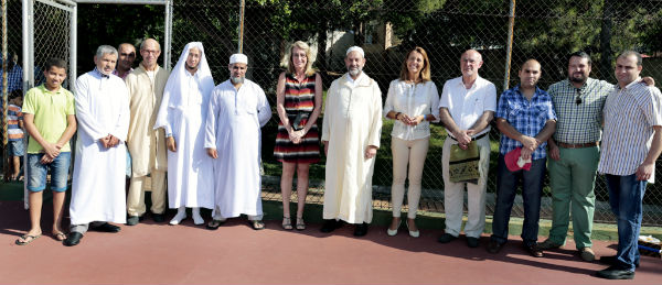 La alcaldesa comparte con la comunidad musulmana la celebración del fin del Ramadán