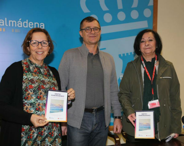El Ayuntamiento y Cruz Roja organizan en el Castillo del Bil-Bil una exposición del artista refugiado de origen ucraniano  Dmytro Ponomarenko