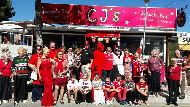Los residentes Galeses de Benalmádena celebran su fiesta de Saint David