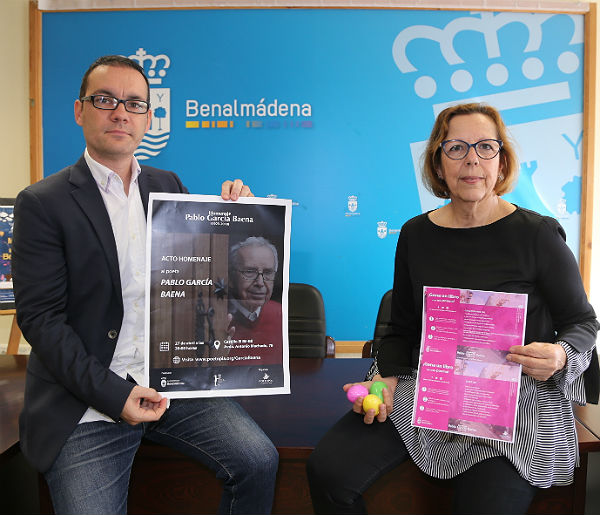 Benalmádena rinde homenaje al poeta Pablo García Baena