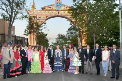 La Alcaldesa inaugura la Feria de Arroyo de la Miel 'San Juan 2013'