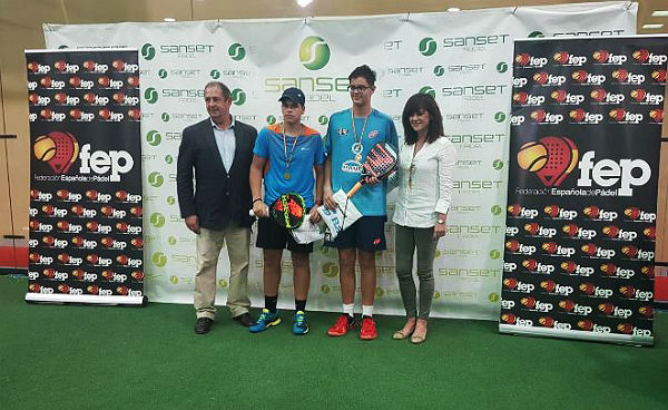 El jugador benalmadense Jairo Bautista, finalista en el Torneo Nacional de Pádel TYC3 2018