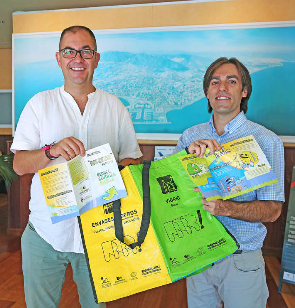 Una campaña fomentará el reciclaje entre los comerciantes de Benalmádena