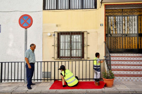Servicios Operativos continúa con el Plan de Mejora de Barriadas de Benalmádena en Santo Domingo