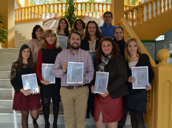 La Delegación de Empleo presenta la memoria de trabajo del 2013 del Centro Municipal de Formación Benalforma
