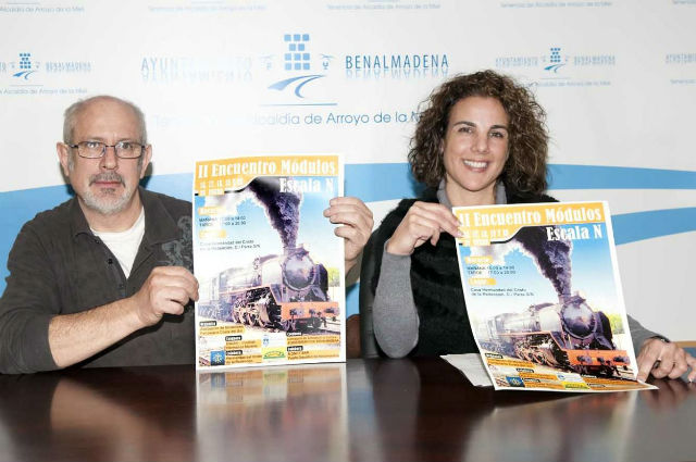 La Asociación de Modelismo Ferroviario de la Costa del Sol celebra su II Encuentro de Módulos en Benalmádena