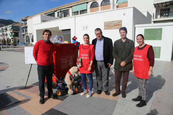 Benalmádena finaliza la campaña ¨Navidad Sostenible´ triplicando la recogida de juguetes de la edición anterior.