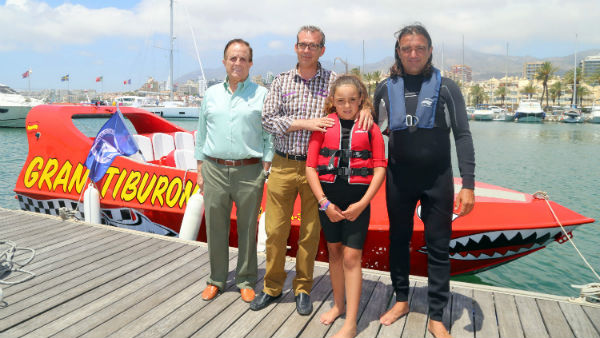 El Puerto Deportivo presenta el Jetboat, una potente embarcación que constituye una nueva e impresionante atracción turística