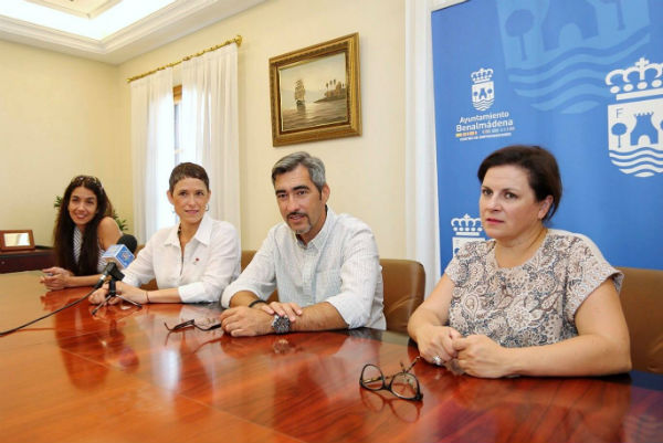 El Alcalde Víctor Navas y la Concejala de Juventud reciben a los nuevos emprendedores del Vivero de Empresas del Edificio Innova