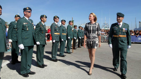 La Alcaldesa preside la celebración en honor a la patrona de la Guardia Civil