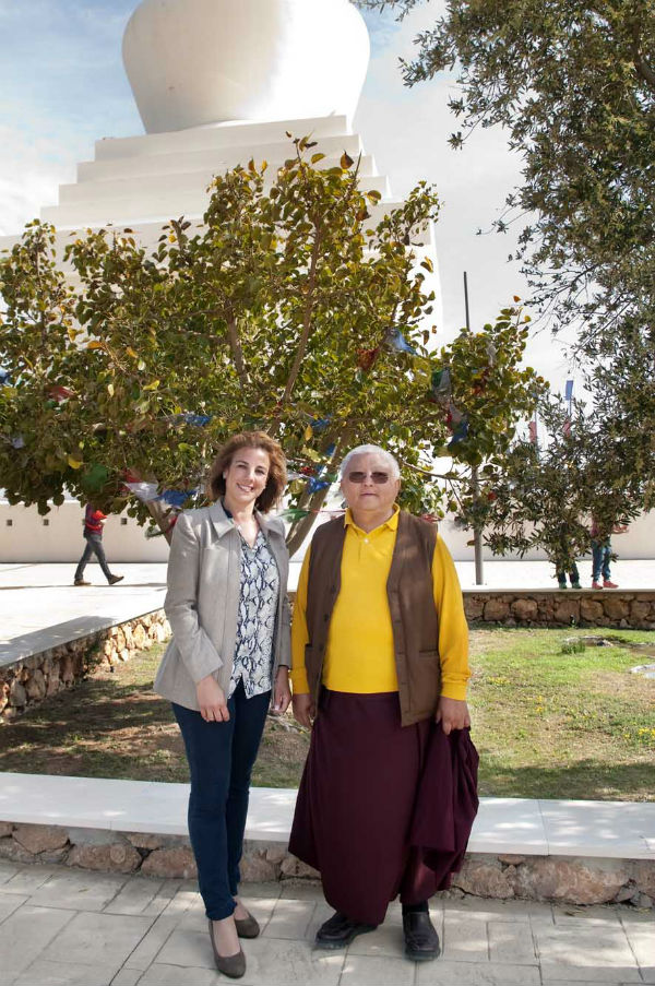 La Estupa de la Ia Iluminación acogío un programa de conferencias a cargo del Lama Gigme Rinpoche