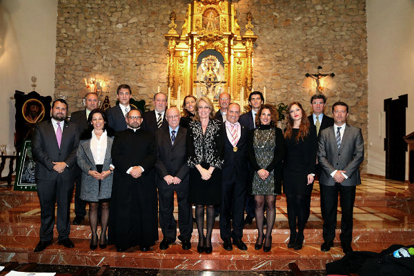 La alcaldesa preside el pregón de la Hermandad del Coronado de Espinas de Arroyo de la Miel.