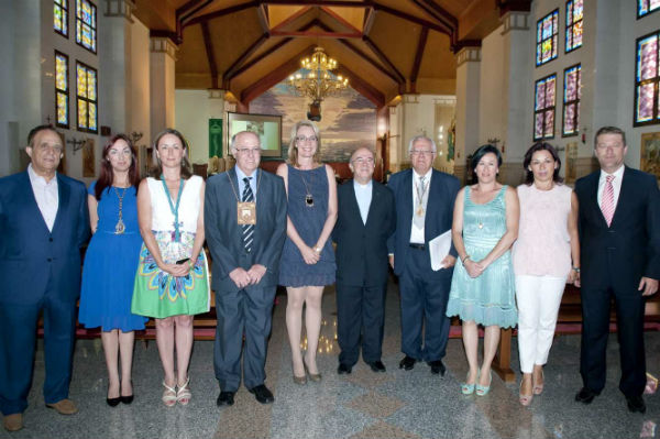 La alcaldesa preside el VII Pregón en honor a la Virgen del Carmen, a cargo del párroco Carlos Acosta