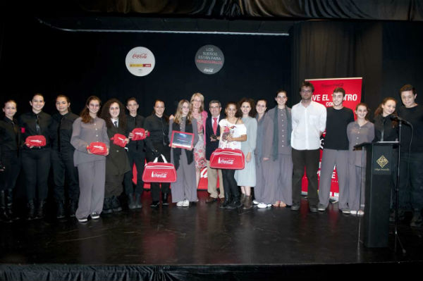 La regidora preside la XI edición de los Premios 'Buero' de Teatro Joven