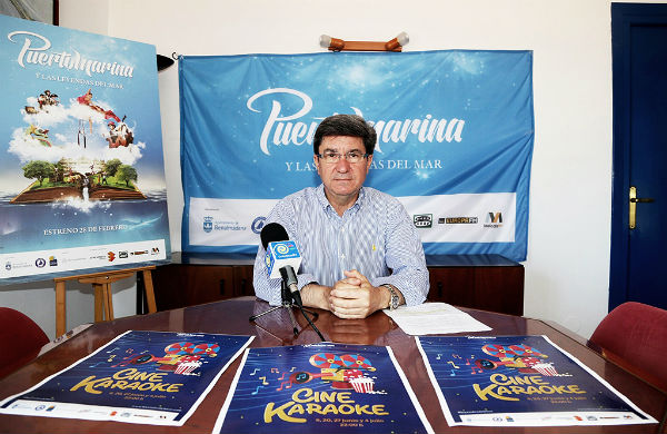 Los visitantes del Puerto Deportivo podrán disfrutar el próximo fin de semana de un 'Cine Karaoke'