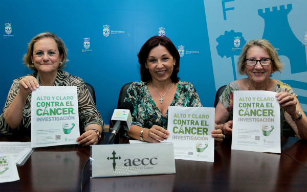 La Asociación Española Contra el Cáncer celebrará el jueves su cuestación anual con el lema 'Hablemos alto y claro contra el cáncer'
