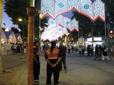 La Alcaldesa de Benalmádena, Paloma García Gálvez, Visita las Casetas del Real de la Feria de San Juan 2012.