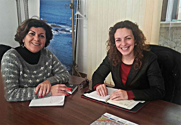 La Concejala Encarnación Cortés mantiene un encuentro con la Edil de Turismo de Mijas Fuensanta Lima