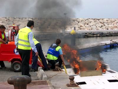 Éxito del simulacro de emergencias en Benalmádena