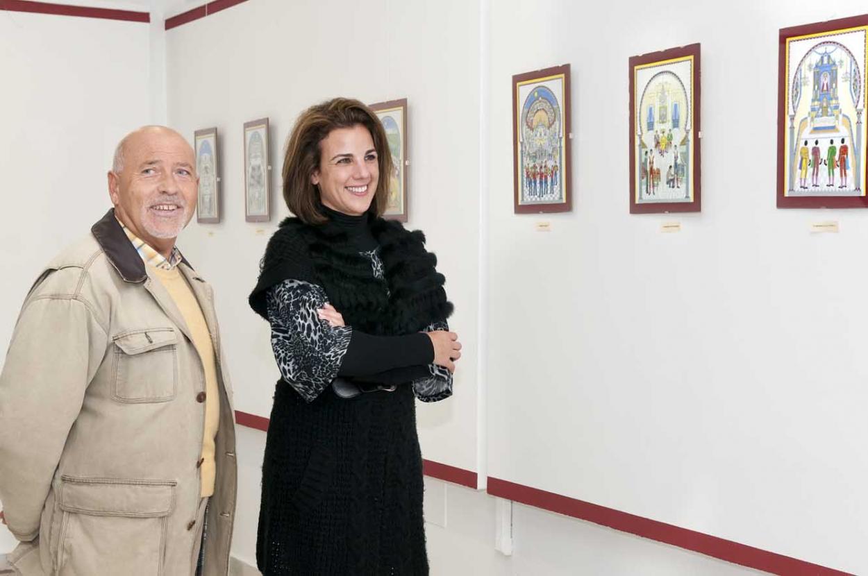 La Casa de la Cultura acoge la exposición de Julián Parada en homenaje al mundo taurino