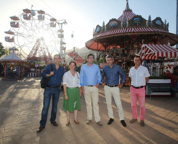 El Alcalde realiza una visita institucional a Tívoli World, ' Un referente del turismo y el ocio a nivel andaluz, con una indiscutible arraigo en Benalmádena'