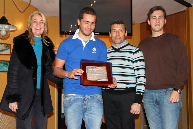 La regidora preside la entrega de premios de la I Copa de Andalucía de Vela Ligera en 2013