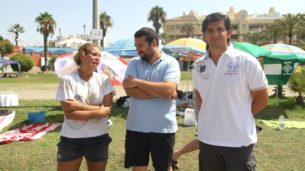 Más de doscientas personas participan en el II Torneo de Rugby Playa Málaga-Costa del Sol