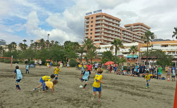 Torneo de fútbol playero