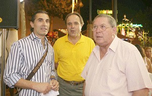 El entrenador del Unicaja visito la Feria 2006
