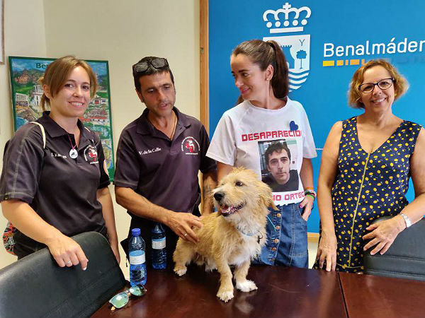LA UNIDAD CANINA UCAS DE ARRATE SE DESPLAZA A BENALMÁDENA PARA DEMOSTRAR SU EFECTIVIDAD EN LA BÚSQUEDA DE PERSONAS DESAPARECIDAS