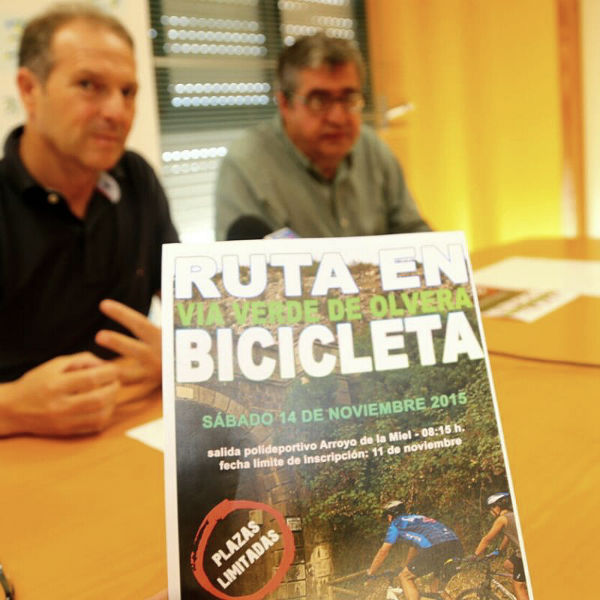 Benalmádena acogerá el 14 de noviembre una nueva edición de la Ruta en Bicicleta Vía Verde
