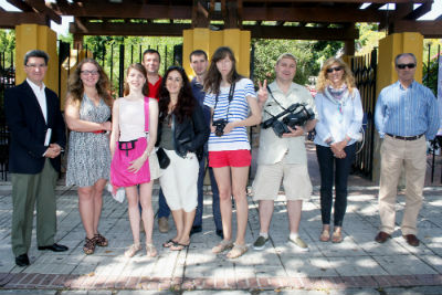 Benalmádena muestra sus riquezas turísticas a un grupo de periodistas ucranianos