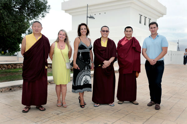La Estupa de la Iluminación albergó una conferencia del Lama Lodreu Rabsel Rinpoche