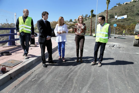 Culmina el grueso de las obras de construcción del puente de La Viñuela