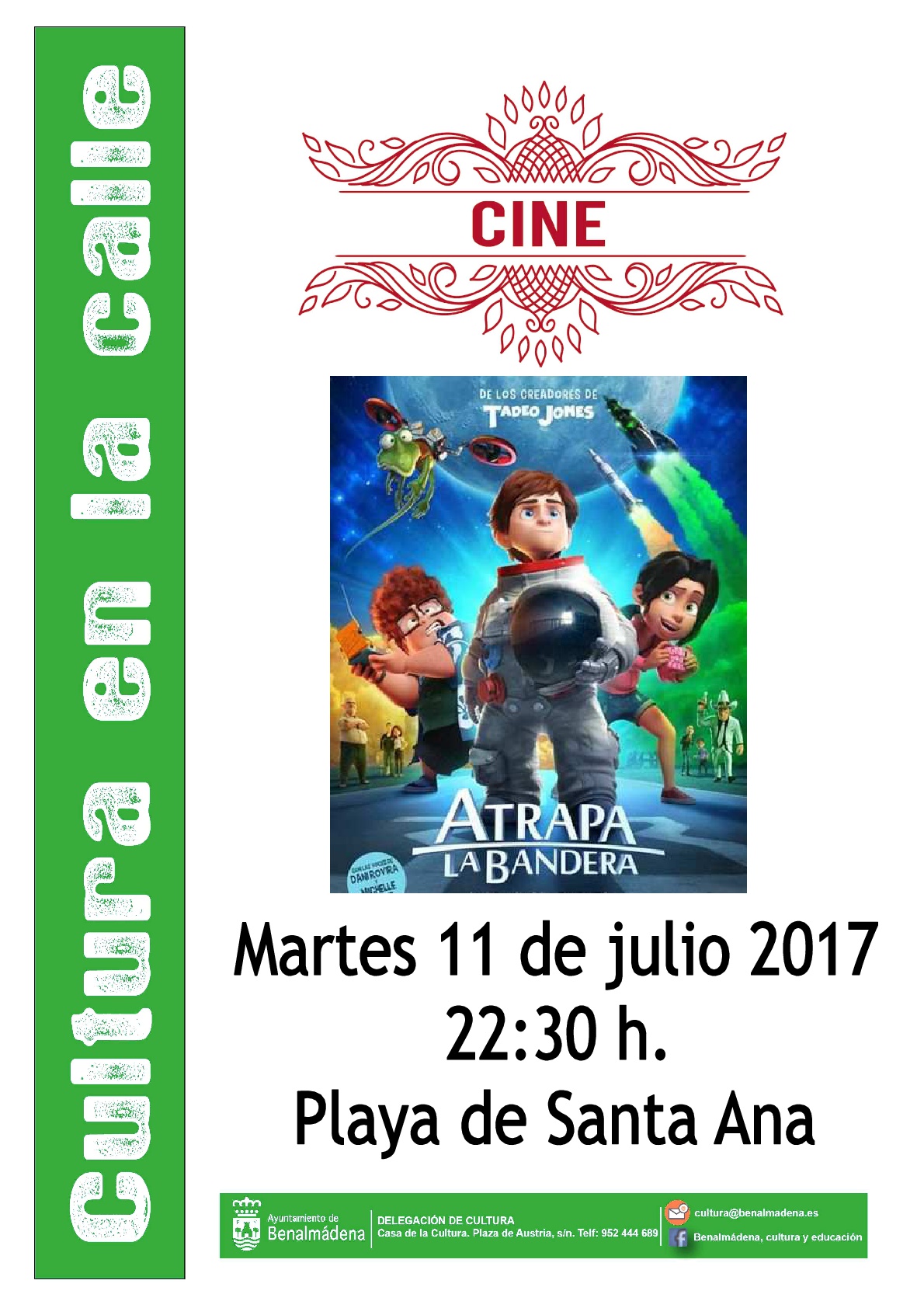 Cine de Verano: Atrapa la bandera