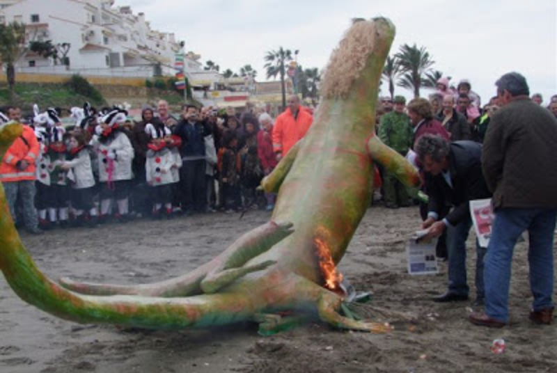 END OF THE CARNIVAL IN ARROYO DE LA MIEL AND BENALMÁDENA COSTA