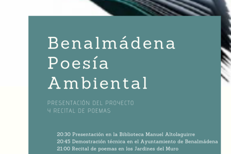 RECITAL DE POESÍA: BENALMÁDENA, POESÍA AMBIENTAL.