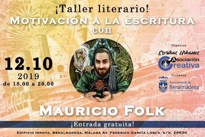 TALLER LITERARIO: MOTIVACIÓN A LA ESCRITURA CON MAURICIO FOLK