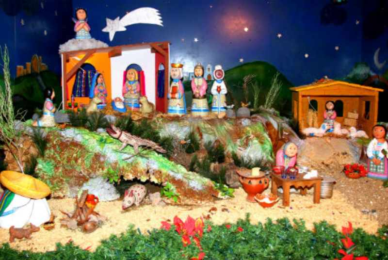 MEXICAN NATIVITY SCENE