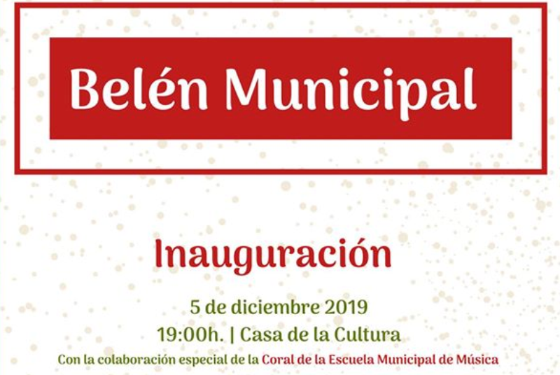 INAUGURATION OF MUNICIPAL NATIVITY SCENE