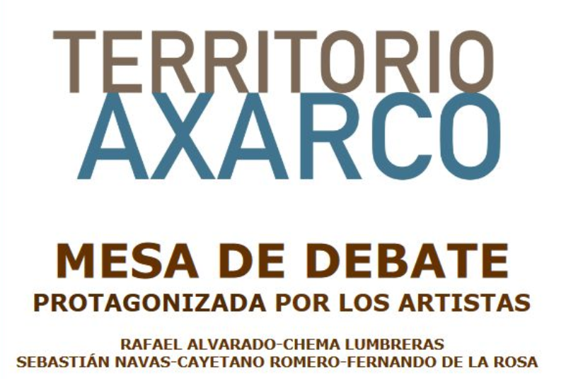 MESA DE DEBATE, TERRITORIO AXARCO