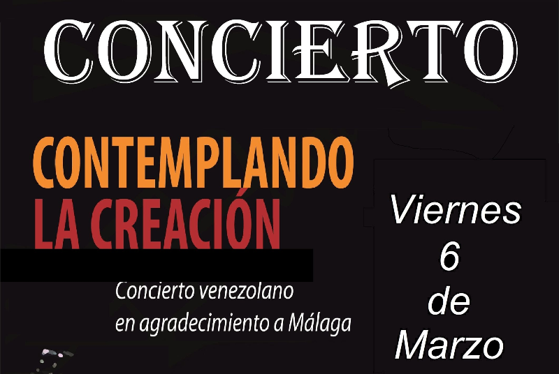 CONCIERTO 'CONTEMPLANDO LA CREACIÓN'