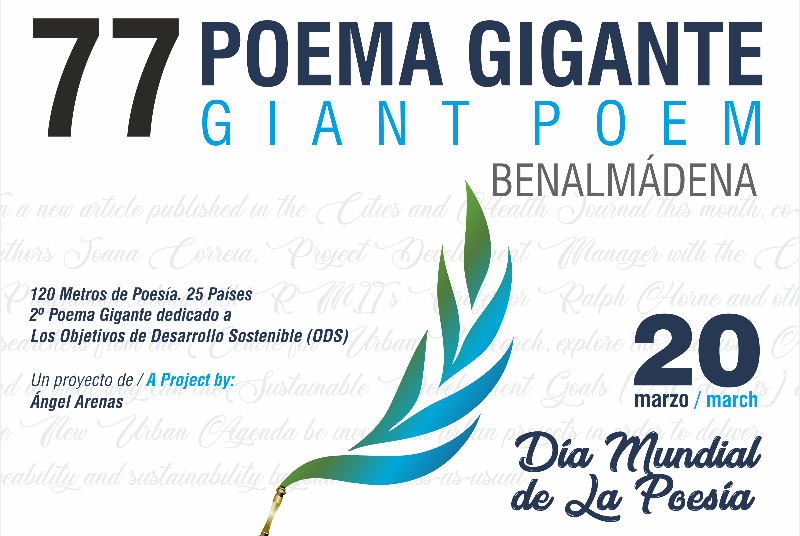 77 GIANT POEM OF BENALMÁDENA 2020