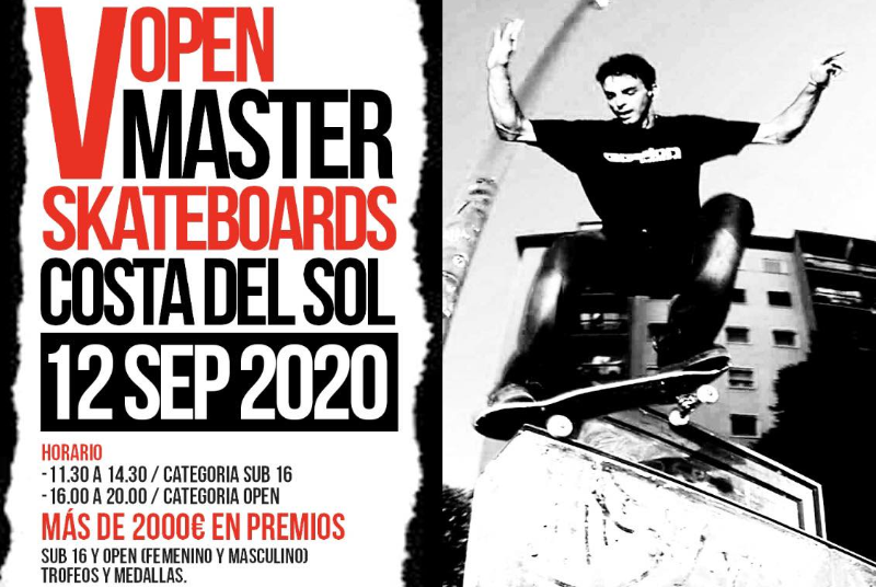 V OPEN MASTER SKATEBOARDS COSTA DE SOL